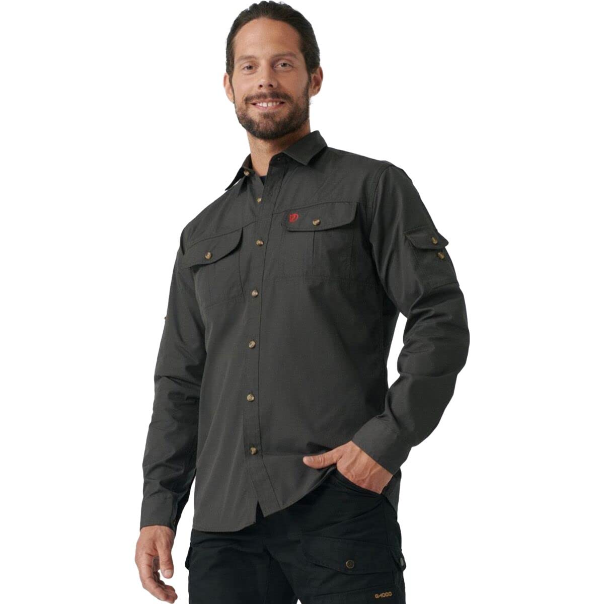 Fjallraven Men's Sarek Trekking Shirt - Lightweight Hiking & Outdoor Adventure Shirt for Men - Perfect for Camping, Backpacking & Mountain Climbing