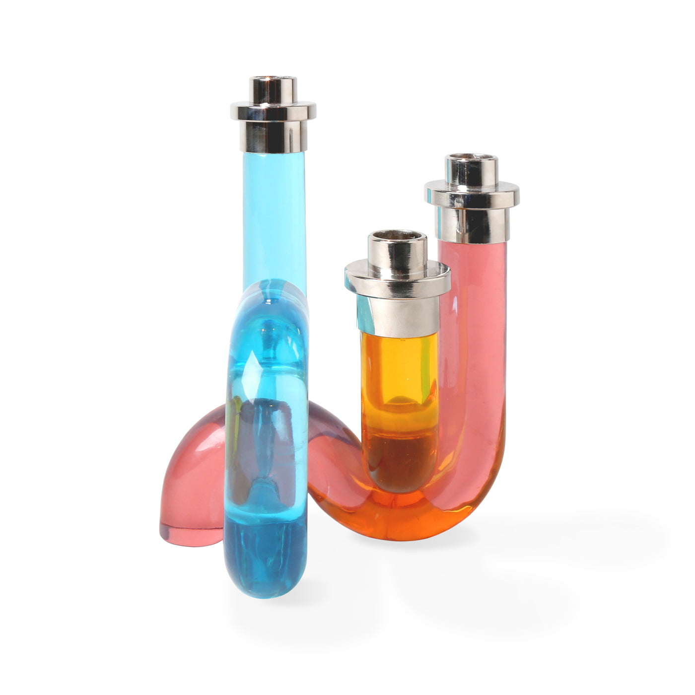 Modern Acrylic Candle Holder - Elegant Home Decor for Dining Table, Wedding Centerpiece & Romantic Ambiance Lighting