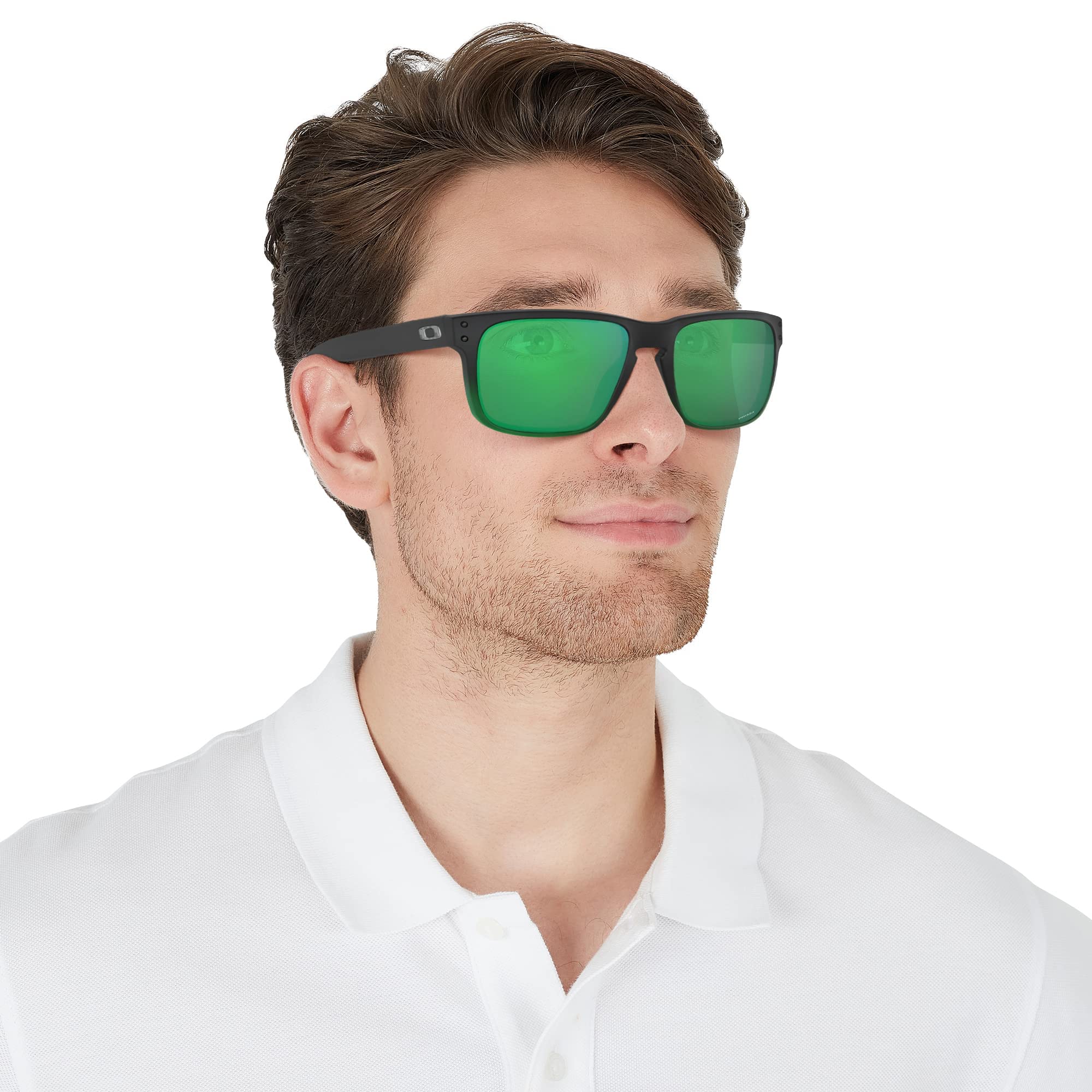 Oakley Men's Oo9102 Holbrook Square Sunglasses - Polarized UV Protection, Lightweight & Durable Frame for Outdoor Sports, Driving & Everyday Wear