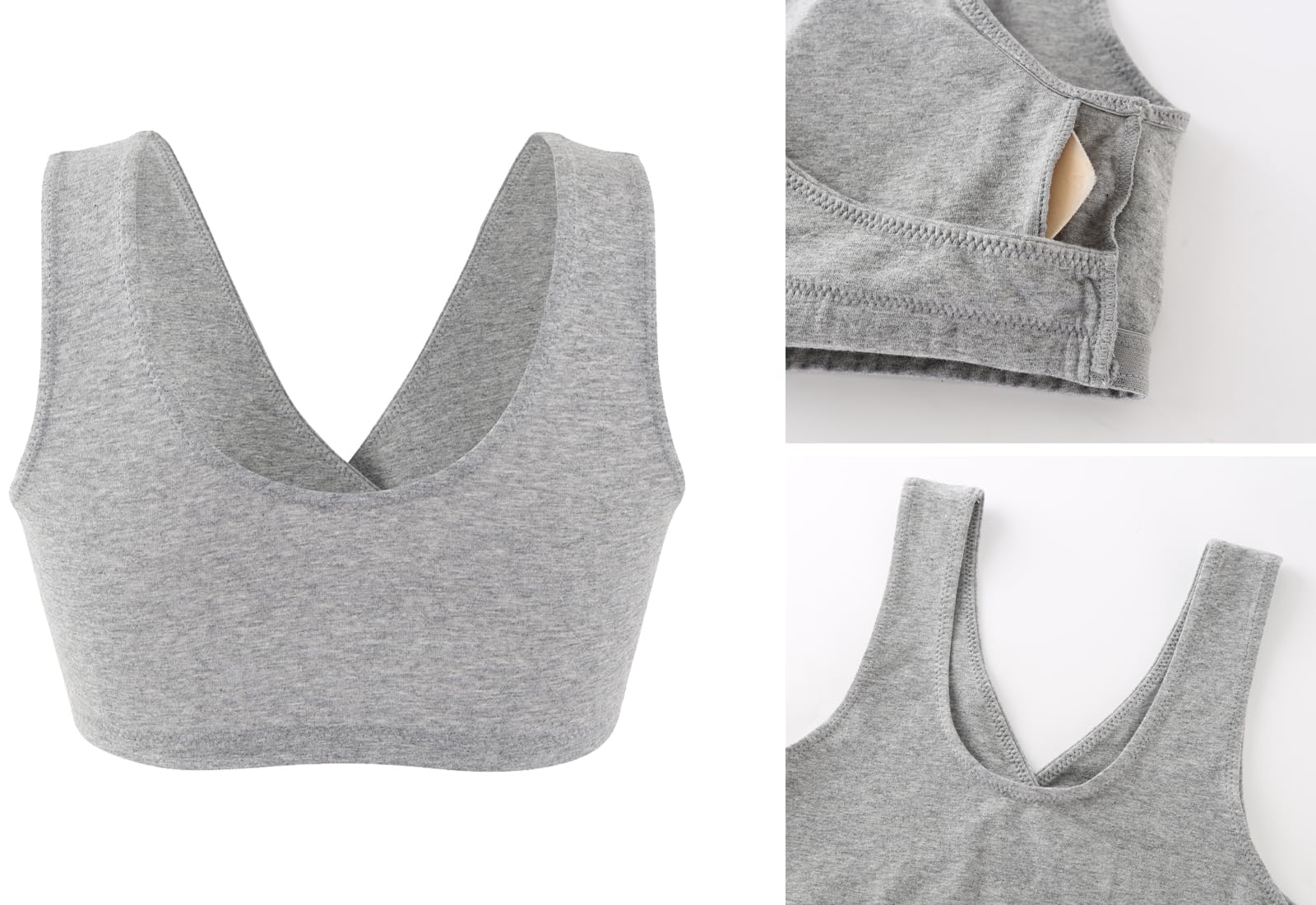 Comfortable Wireless Nursing Sleep Bra for Women - Soft Cotton Maternity Bra for Breastfeeding & Pregnancy - Perfect for Nighttime Comfort & Postpartum Care