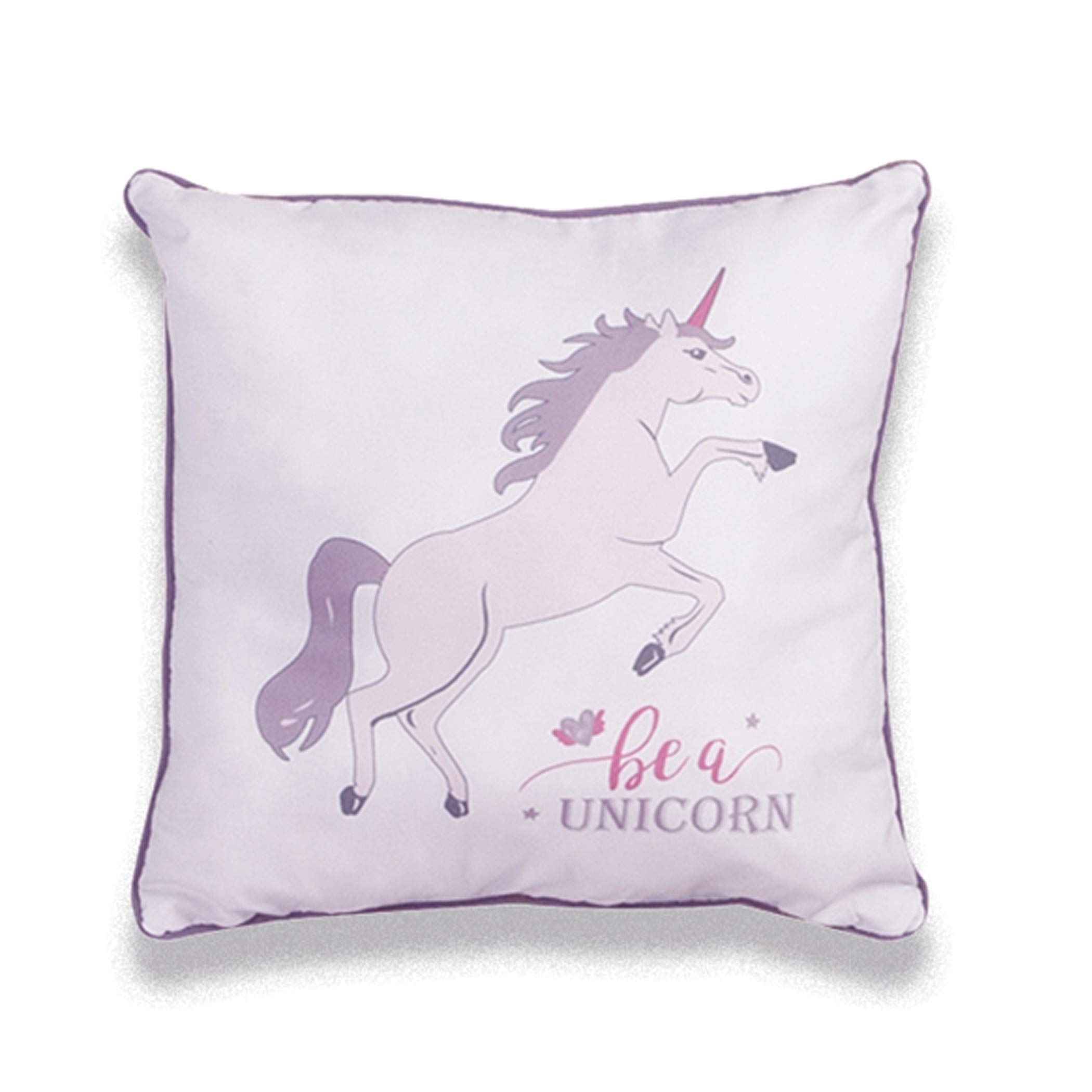Floral Unicorn Twin Comforter Set for Kids - 5-Piece Super Soft Unicorn Bedding with 3 Magical Throws & Reversible Pillow Shams - Perfect for Girls' Bedrooms & Sleepovers