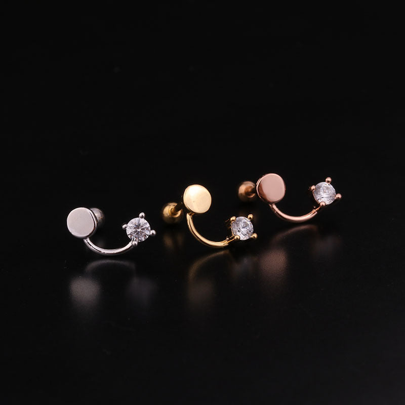 20G Surgical Steel Safety Pin Conch Daith Piercing Jewelry - Hypoallergenic Body Jewelry for Cartilage & Ear Piercings | Perfect for Everyday Wear & Unique Style