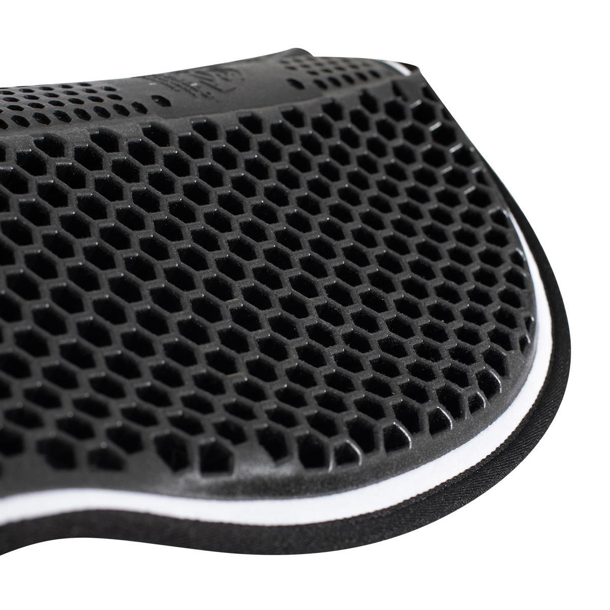 Acavallo Withers Free Hexagonal Soft Gel Saddle Pad with Micropile Technology - Perfect for English & Western Riding, Horse Training & Competition