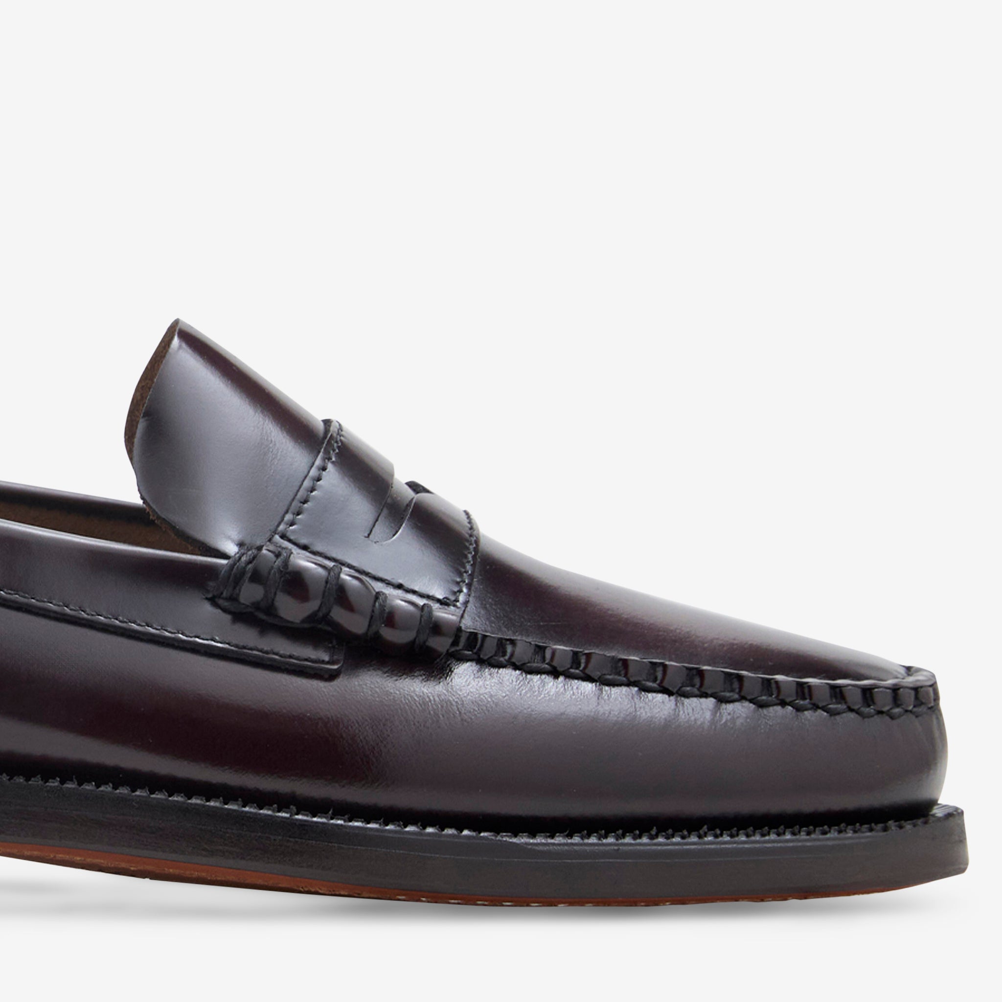 Classic Dan Loafer Shoes for Men - Genuine Leather Brown & Burgundy Oxfords - Perfect for Business Casual, Office & Formal Occasions