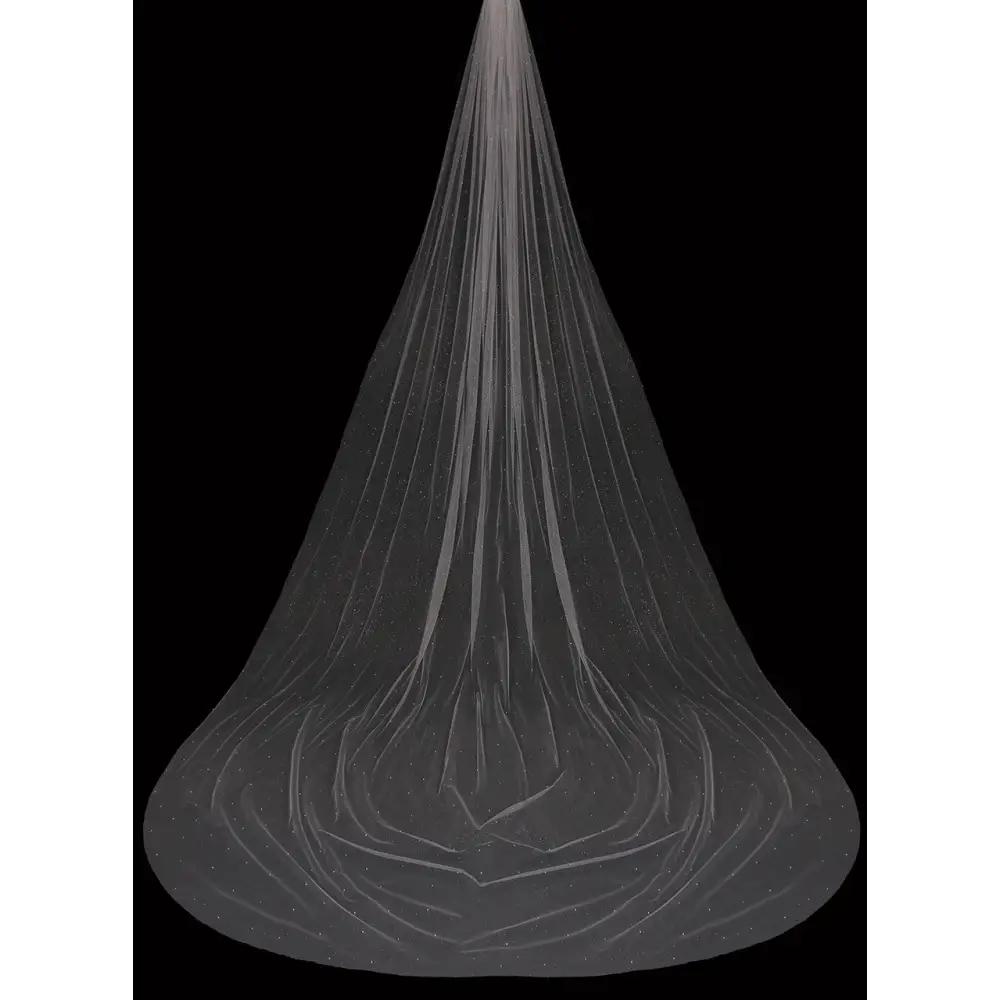 WideRoyal Cathedral Bridal Veil V2381WRC - Elegant Long Wedding Veil for Bride, Perfect for Church Ceremonies & Formal Weddings