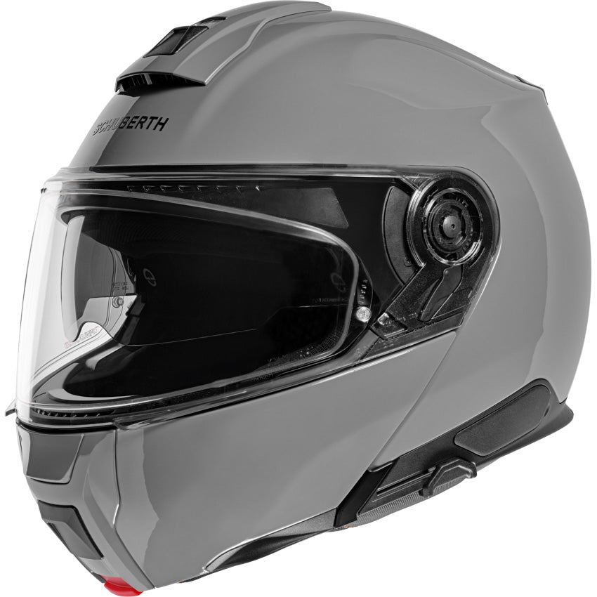 Schuberth C5 Motorcycle Helmet - Concrete Grey - DOT & ECE Certified - Lightweight & Aerodynamic for Touring & Commuting - Perfect for Long Rides & Urban Travel