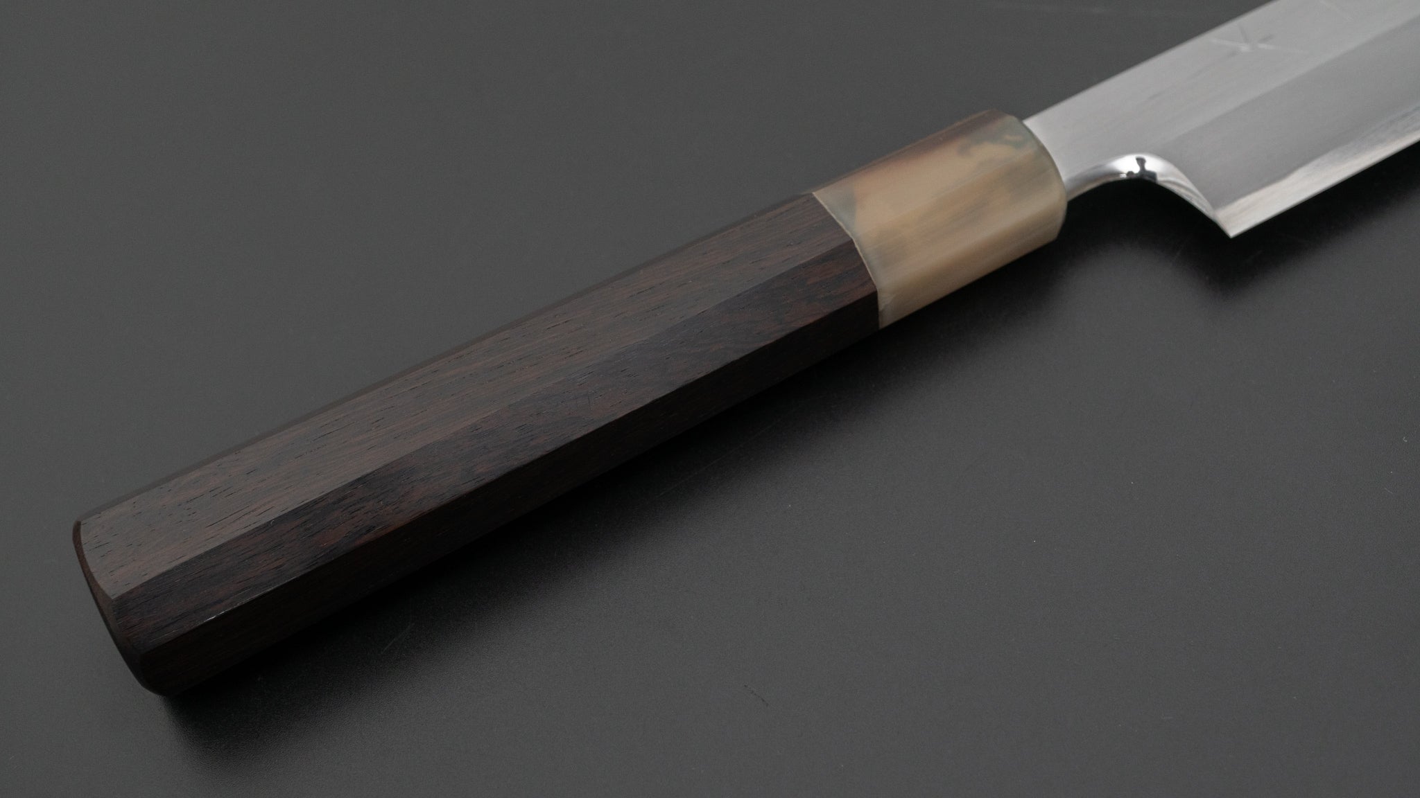 Hitohira Togashi White #1 Tachi Yanagiba 300mm Japanese Sushi Knife with Ebony Wood Handle & Saya - Premium Sashimi, Sushi & Seafood Preparation Knife for Professional Chefs & Home Cooks