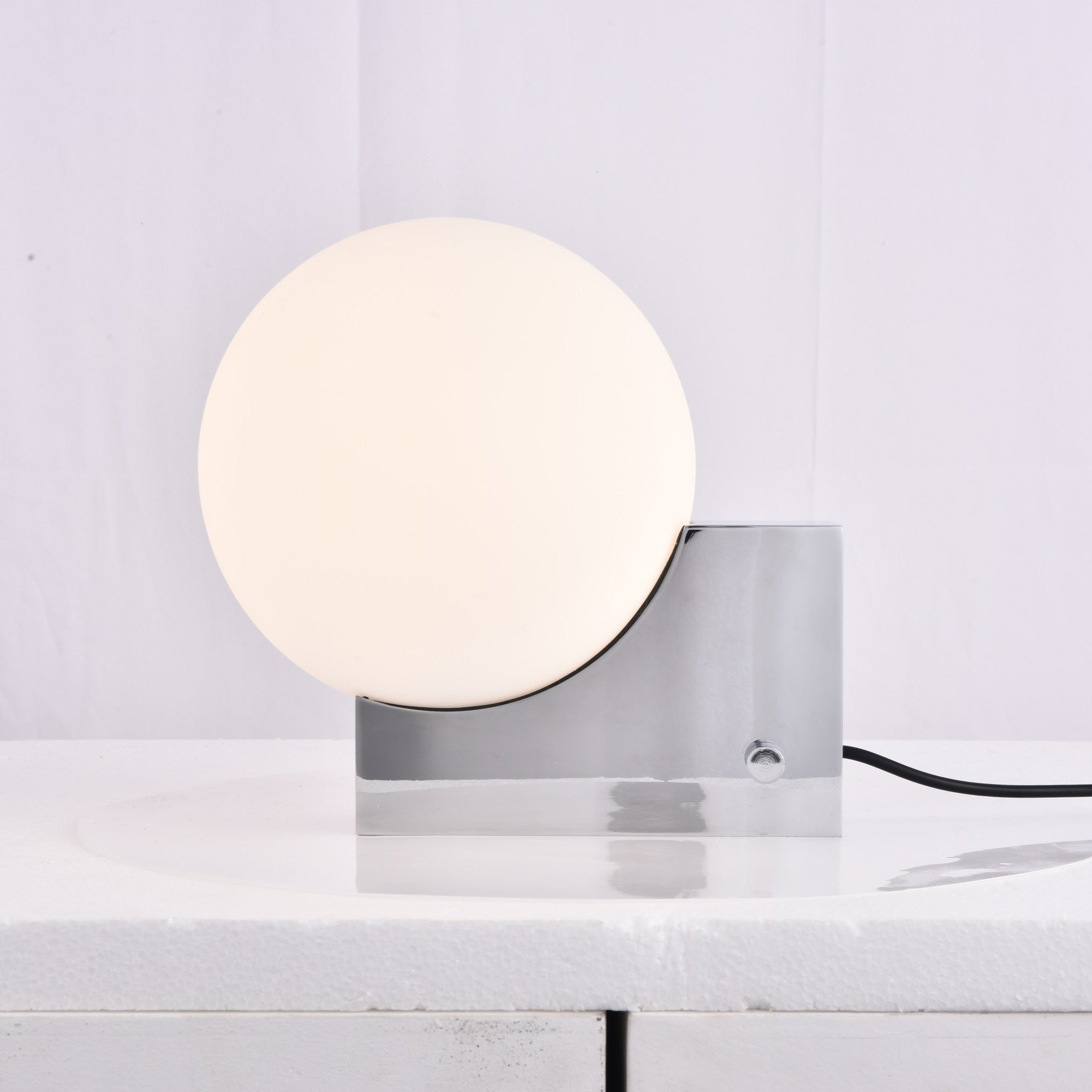 Modern LED Fusion Table Lamp - Adjustable Brightness for Bedroom, Living Room & Office - Stylish Nightstand & Desk Lighting for Home Decor