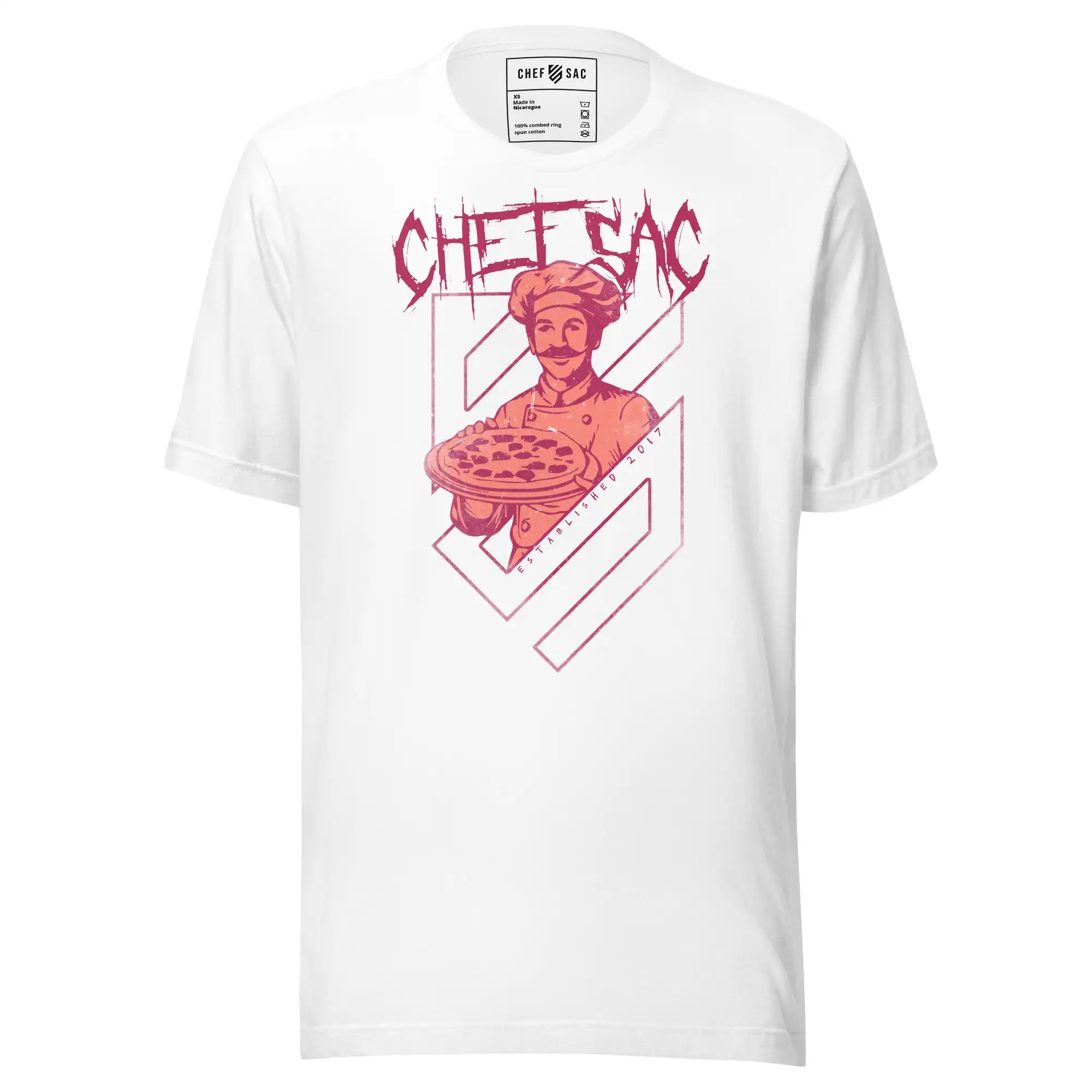 Premium Metal Pizza Chef T-Shirt - Funny Pizza Lover Gift for Men & Women - Perfect for Cooking, Baking & Pizza Parties
