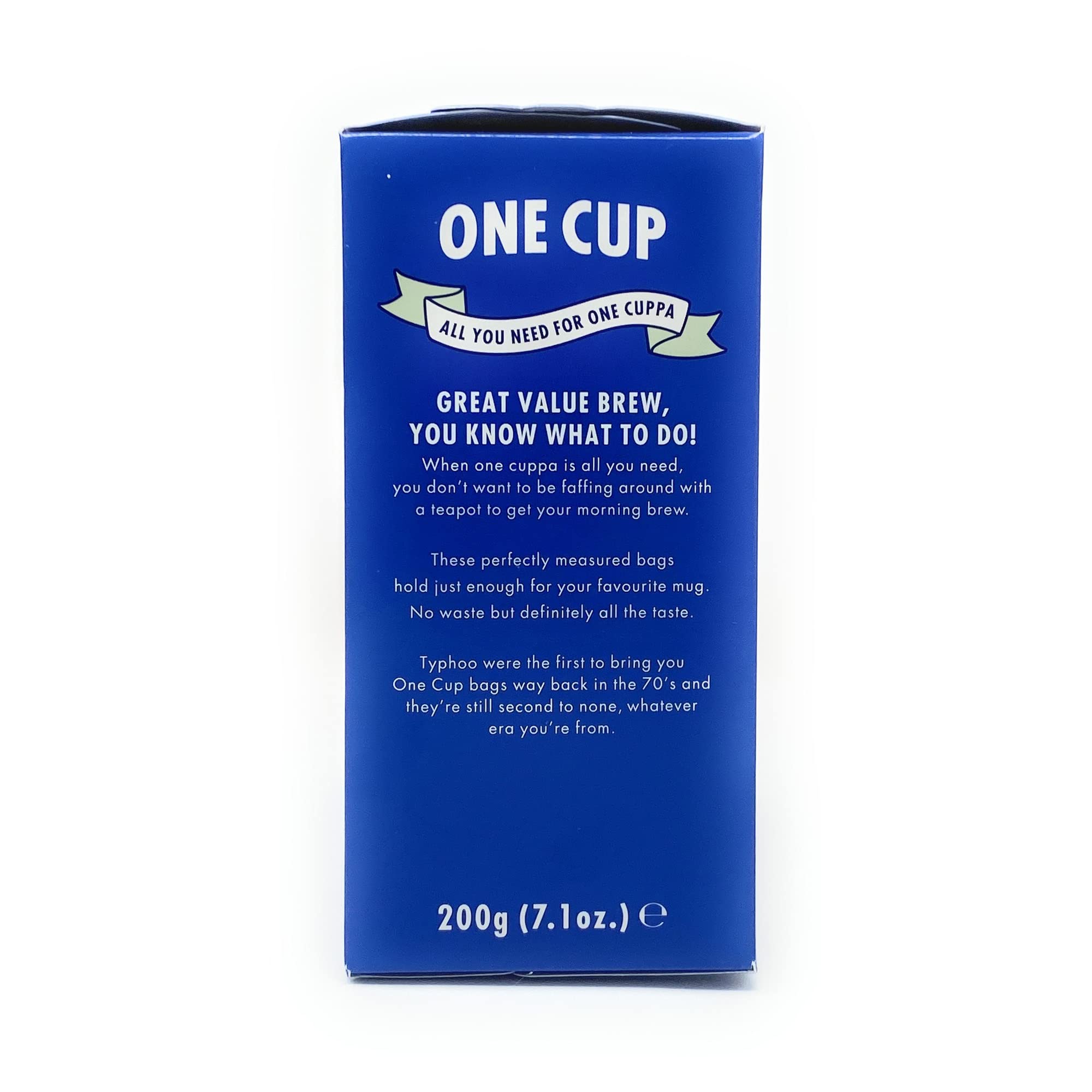 Typhoo Tea One Cup Special Blend Black Tea (100 Tea Bags) – Premium British Breakfast Tea, Rich & Full-Bodied Flavor | Perfect for Morning Energy, Afternoon Relaxation & Office Tea Time