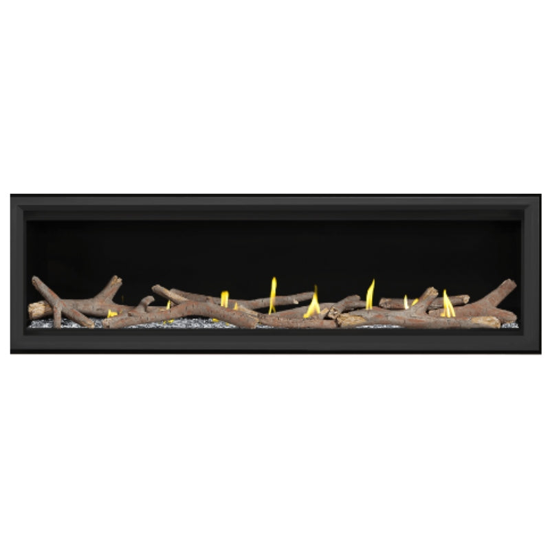 Napoleon Vector 62 Linear Direct Vent Gas Fireplace - LV62N | Modern Home Heating Solution for Living Rooms & Patios
