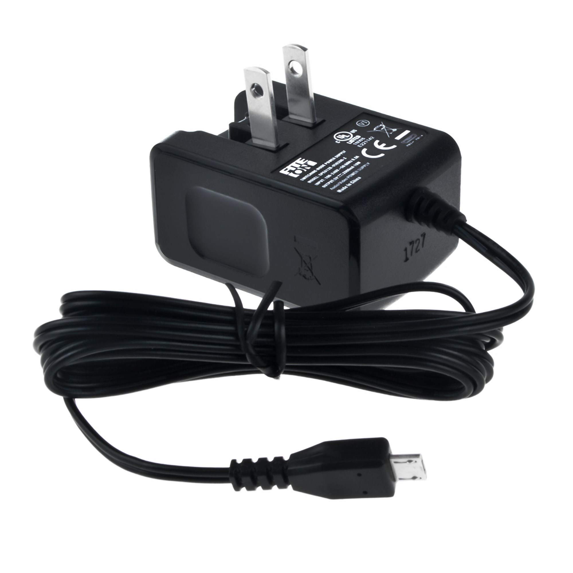 UL Listed AC Adapter Power Charger Cord for LG Tone Active HBS-850 Headset - Fast Charging Replacement Cable for LG Wireless Headphones - Perfect for Home, Office & Travel Use