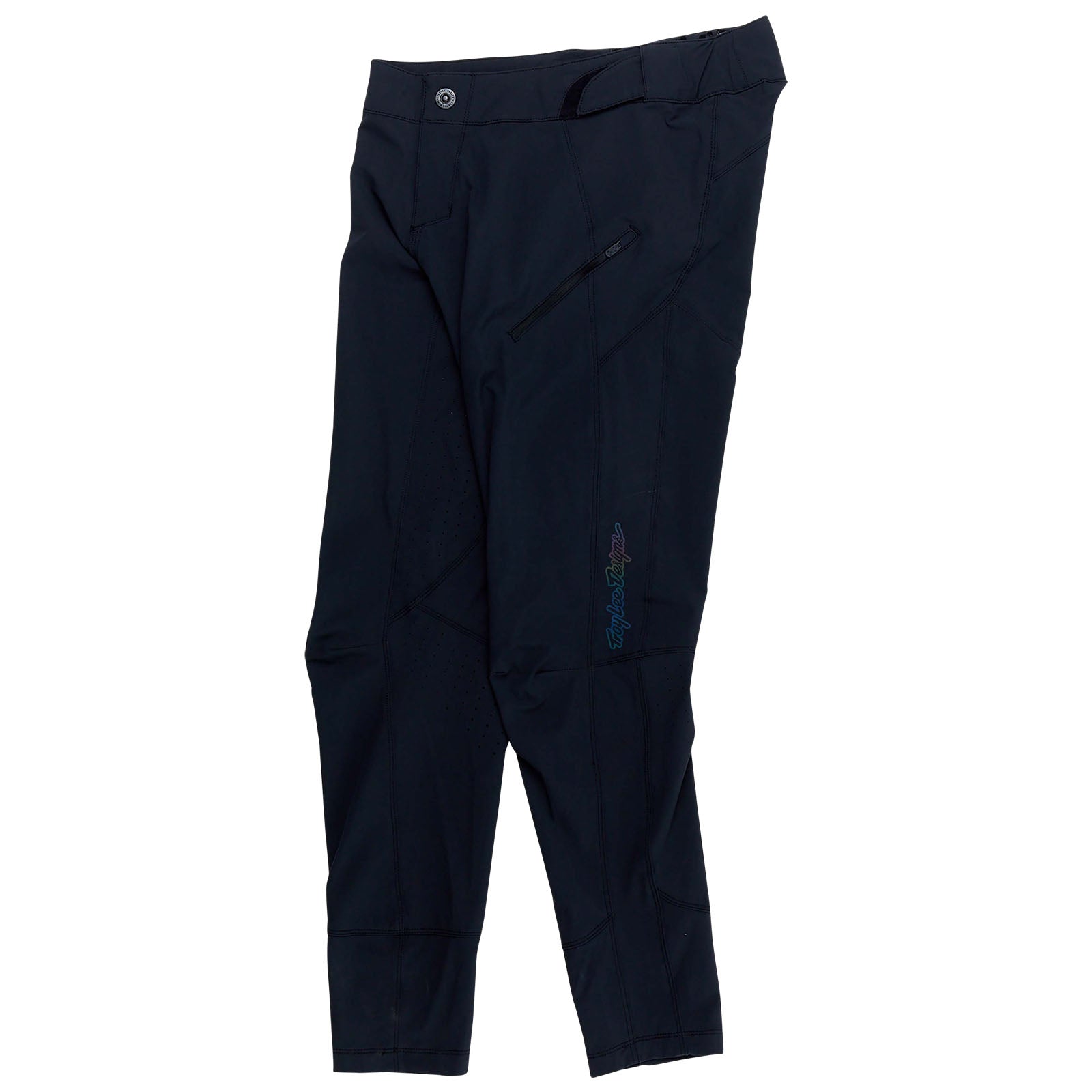 Lilium Women's Solid Black Pants - Comfortable Stretch Trousers for Work, Office & Casual Wear