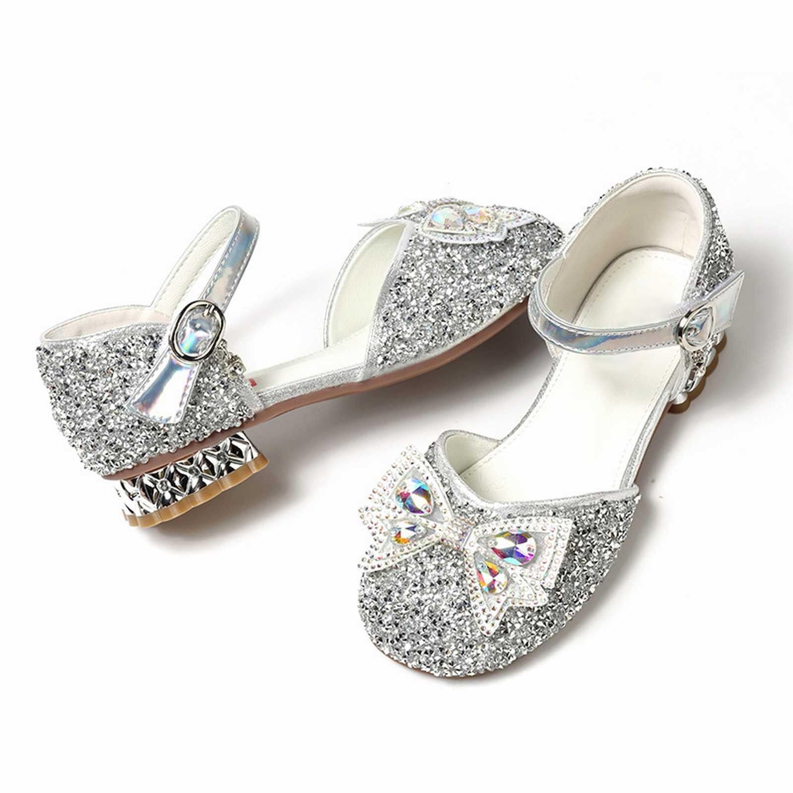 Soft Squeaky Baby Shoes for Girls - Cute Bow Princess Toddler Shoes Size 3 | Perfect for First Walkers, Playtime & Special Occasions