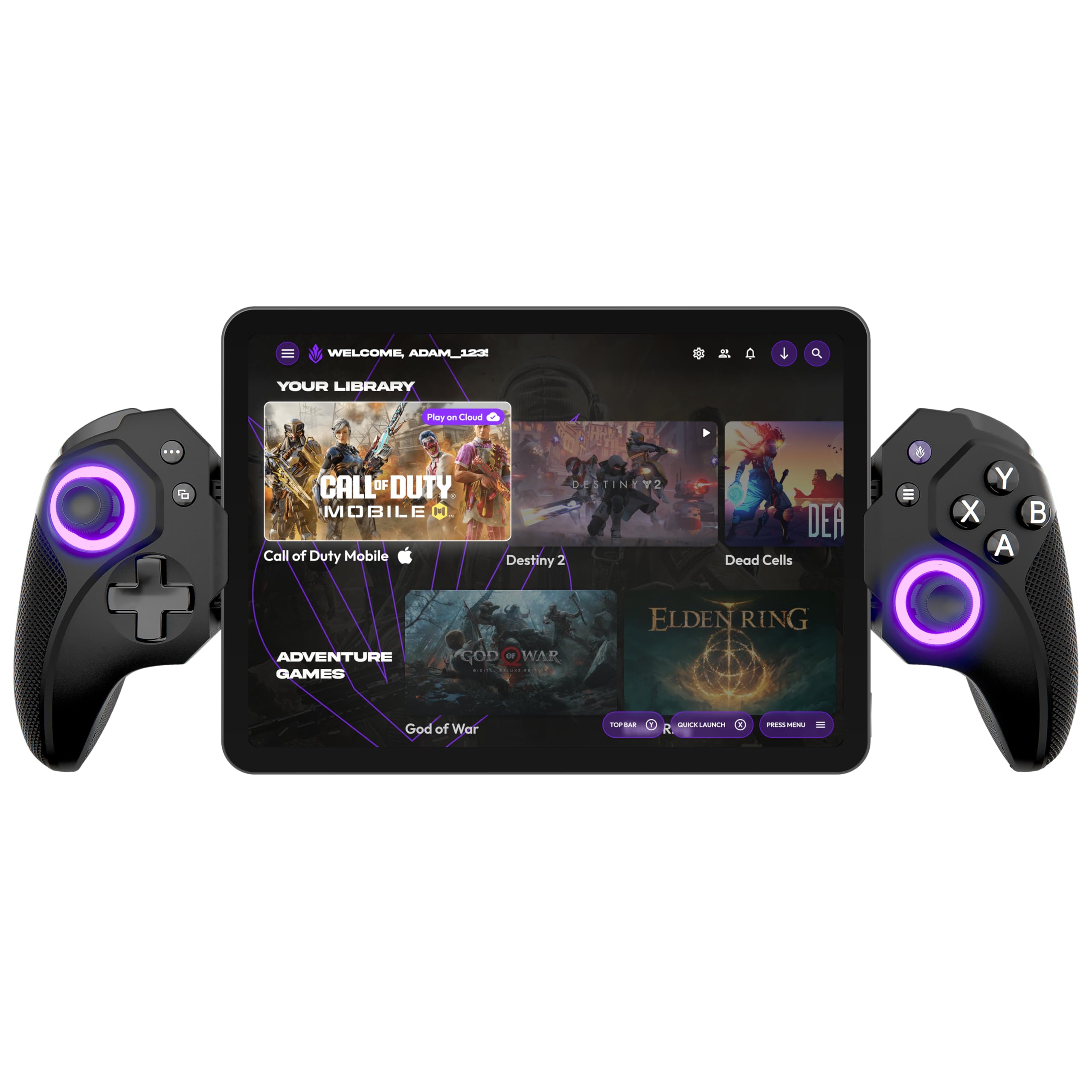ELO Vagabond Mobile Gaming Controller for iPhone 15/16, iPad Mini & Android - USB-C Gamepad for Call of Duty Mobile, PS Remote Play & Xbox Cloud Gaming - MFi Certified Phone Controller - Perfect for Travel, Commuting & Home Gaming Sessions