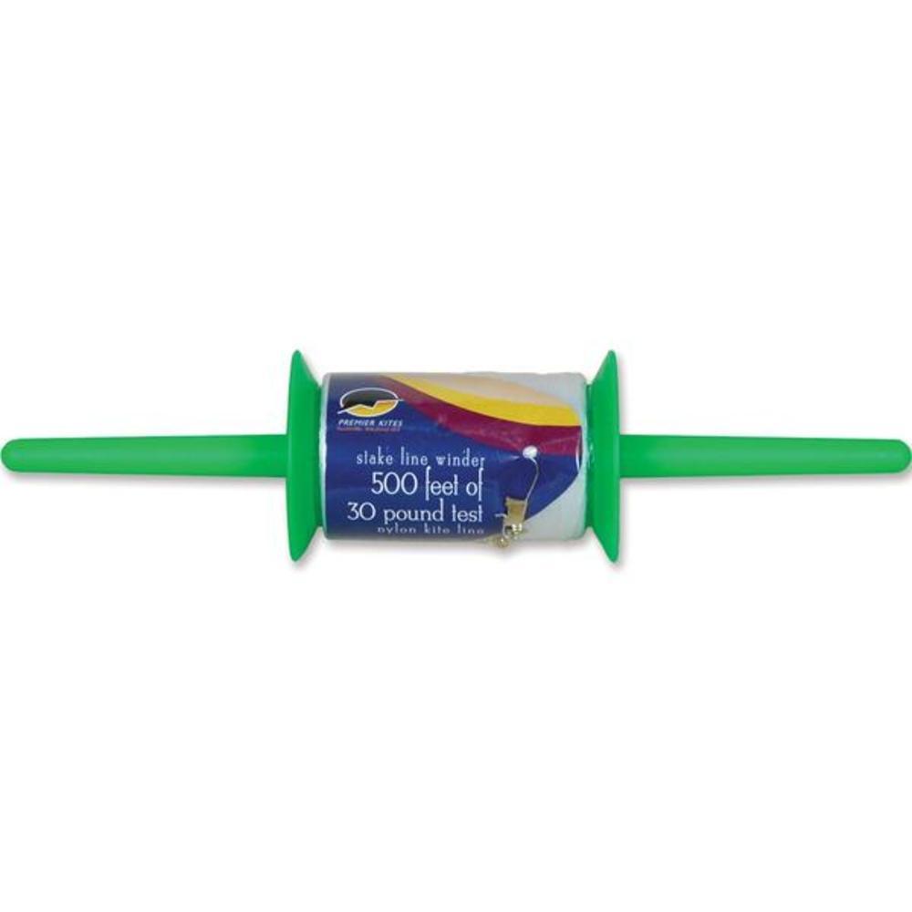 500 FT 30 LB Kite Line with Stake Winder - Strong Durable String for Kite Flying, Beach Sports & Outdoor Activities