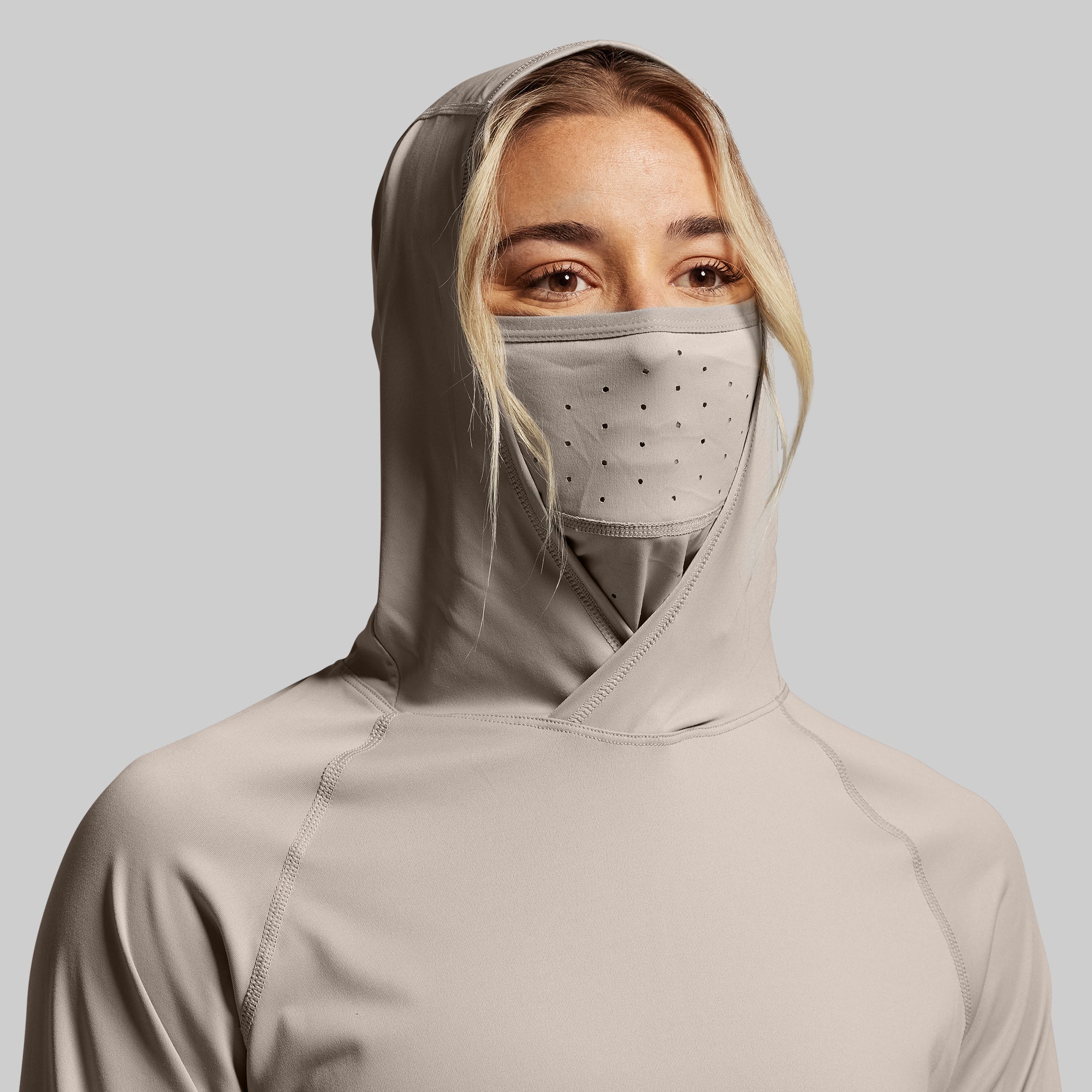 Sun Shirt 2.0 UPF 50+ Sun Protection - Desert Tan Color for Men & Women - Lightweight Quick-Dry Outdoor Shirt for Hiking, Beach, Fishing & Summer Activities