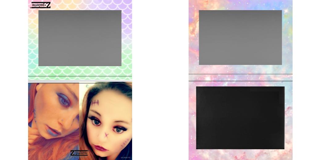Custom Extra Large Z Palette - Magnetic Makeup Palette for Eyeshadows & Blush - Perfect for Travel & Professional Makeup Artists