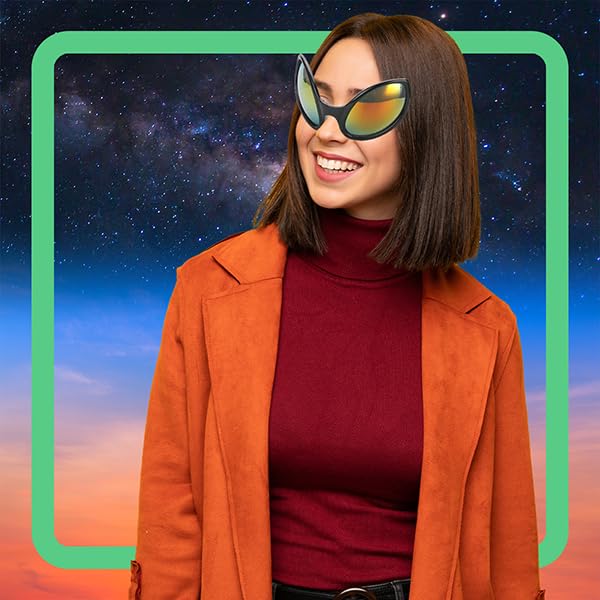 Alien Glasses - Unique Cosplay Eyewear for Halloween, Festivals & Everyday Wear | Perfect for Costume Parties, Themed Events & Fun Outfits