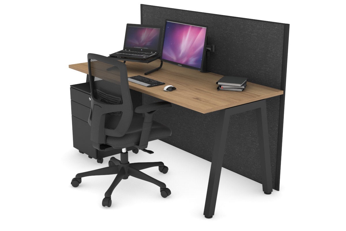 Horizon Quadro A Legs Office Desk - 1600L x 700W Modern Workstation for Home & Office - Perfect for Remote Work, Study & Professional Workspaces