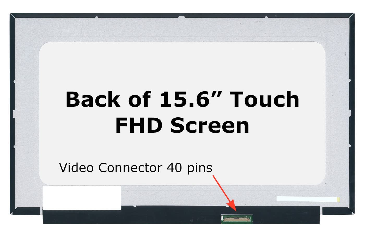 SCREENARAMA Replacement LCD Screen for HP M44842-001 - 40pin Touch FHD 1920x1080 IPS LED Display with Tools & Adhesive Tape | Compatible with HP Laptops | Perfect for Screen Repair & Replacement