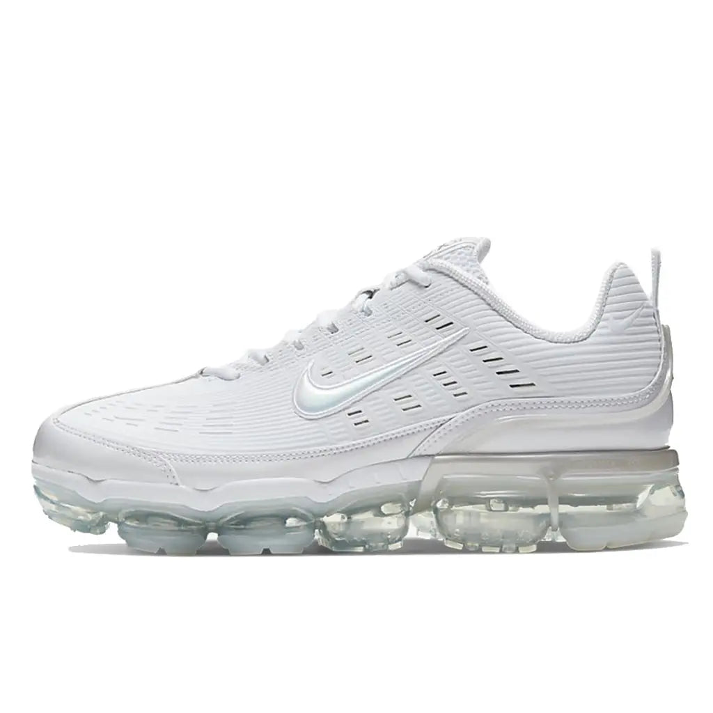 Nike Men's Air VaporMax 360 Running Shoes - White/Reflect Silver | Lightweight Cushioned Sneakers for Jogging, Gym Workouts & Everyday Wear