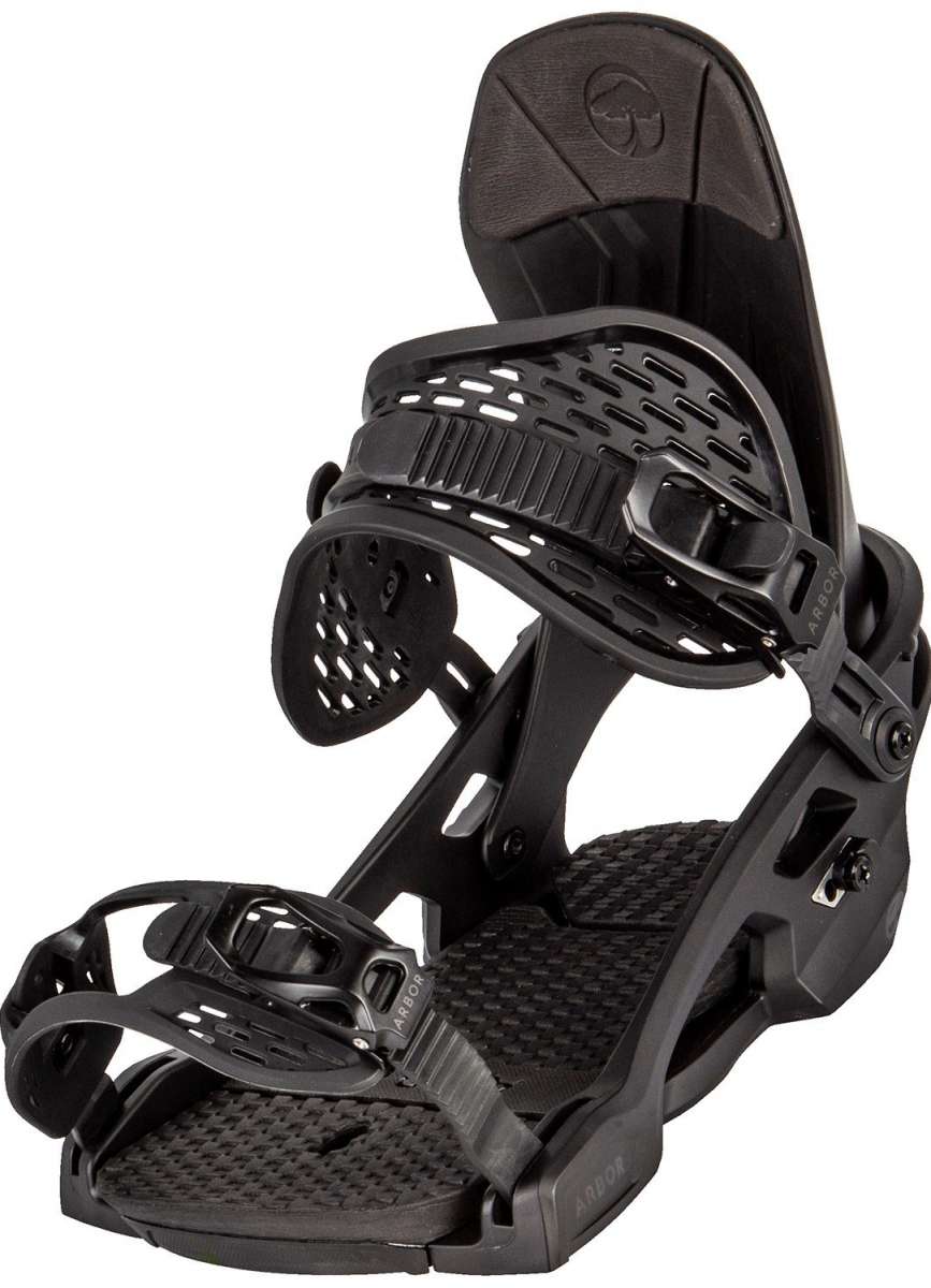 **2024 Arbor Spruce Snowboard Bindings - High-Performance Snowboard Bindings for All-Mountain & Freestyle Riding - Perfect for Powder, Park & Backcountry Adventures**