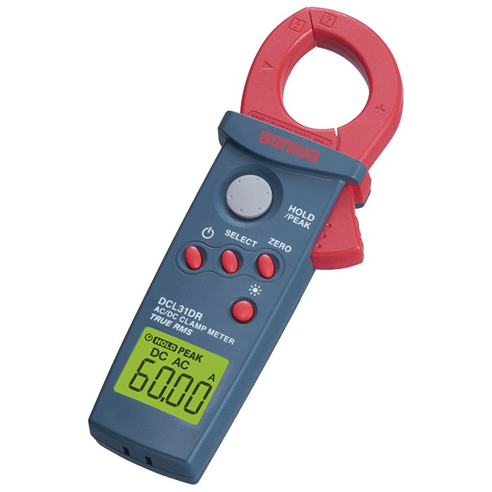 DCL31DR True RMS Mini AC/DC Clamp Meter with Peak Hold - Perfect for Electricians, HVAC Technicians & DIY Home Electrical Testing