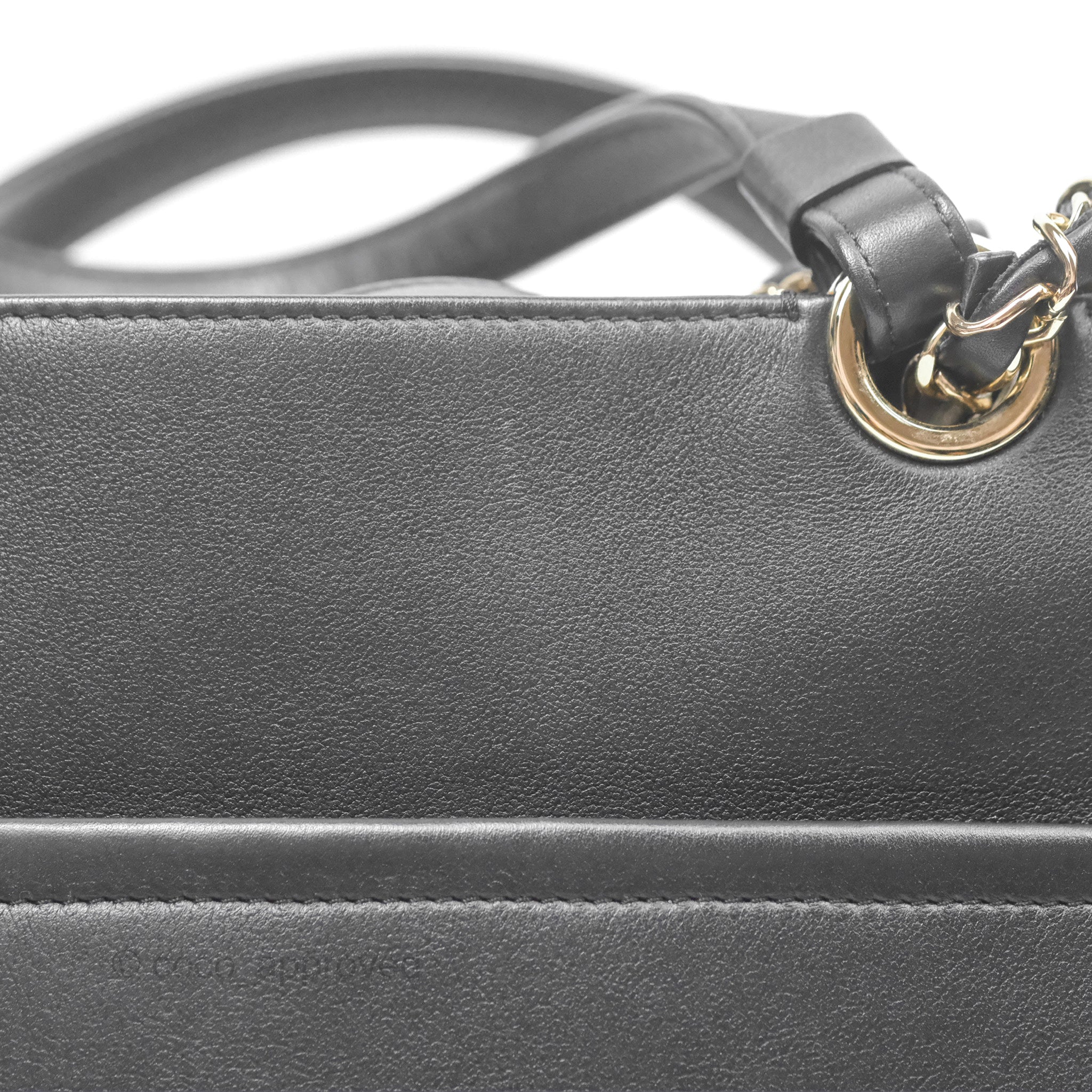 Chanel CC Zipped Shopping Tote Bag in Calfskin Leather with Gold Hardware - Luxury Handbag for Women, Perfect for Work, Travel & Everyday Use