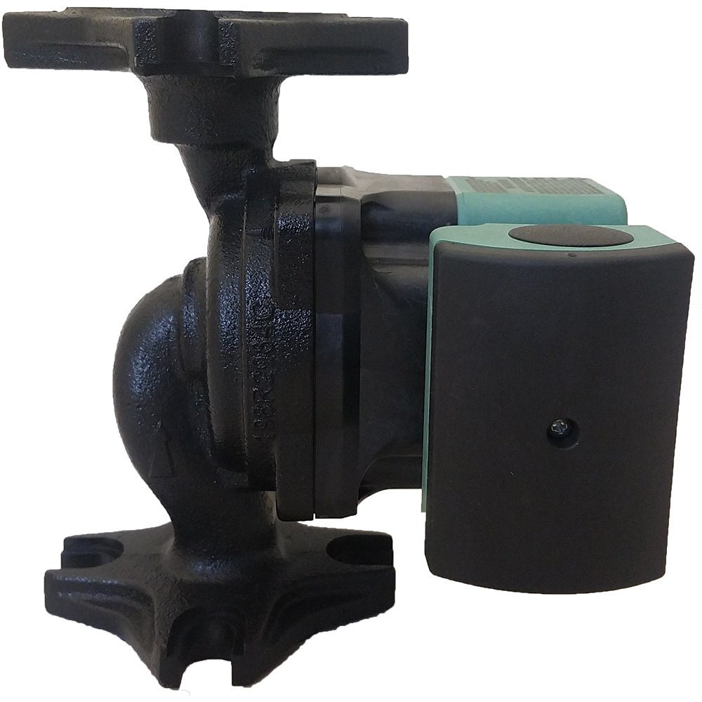 Taco 007e-F4 ECM High Efficiency Circulator Pump - Cast Iron Construction for Hydronic Heating Systems & Hot Water Recirculation