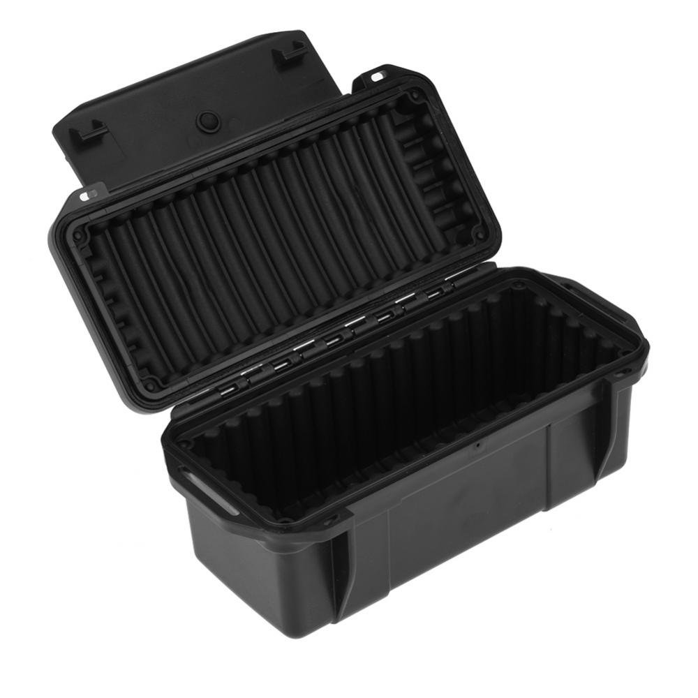 Waterproof Shockproof Storage Box - Airtight Seal for Outdoor Camping, Emergency Survival & Indoor Organization (Great for Food, Tools & Gear Storage)