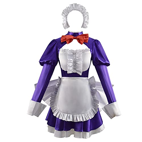 High-Rise Invasion Maid Mask Dress - Anime Cosplay Costume with Mask for Halloween, Christmas & Conventions | Perfect for Cosplay Events, Themed Parties & Collectors