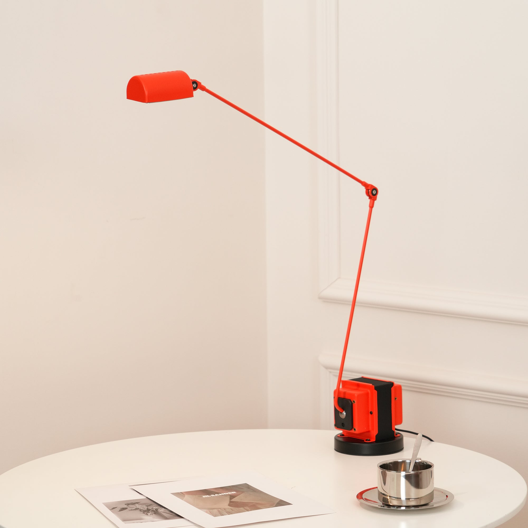 Dynamo Table Lamp - Modern LED Desk Light with Adjustable Brightness, Perfect for Home Office, Study, and Bedroom Reading