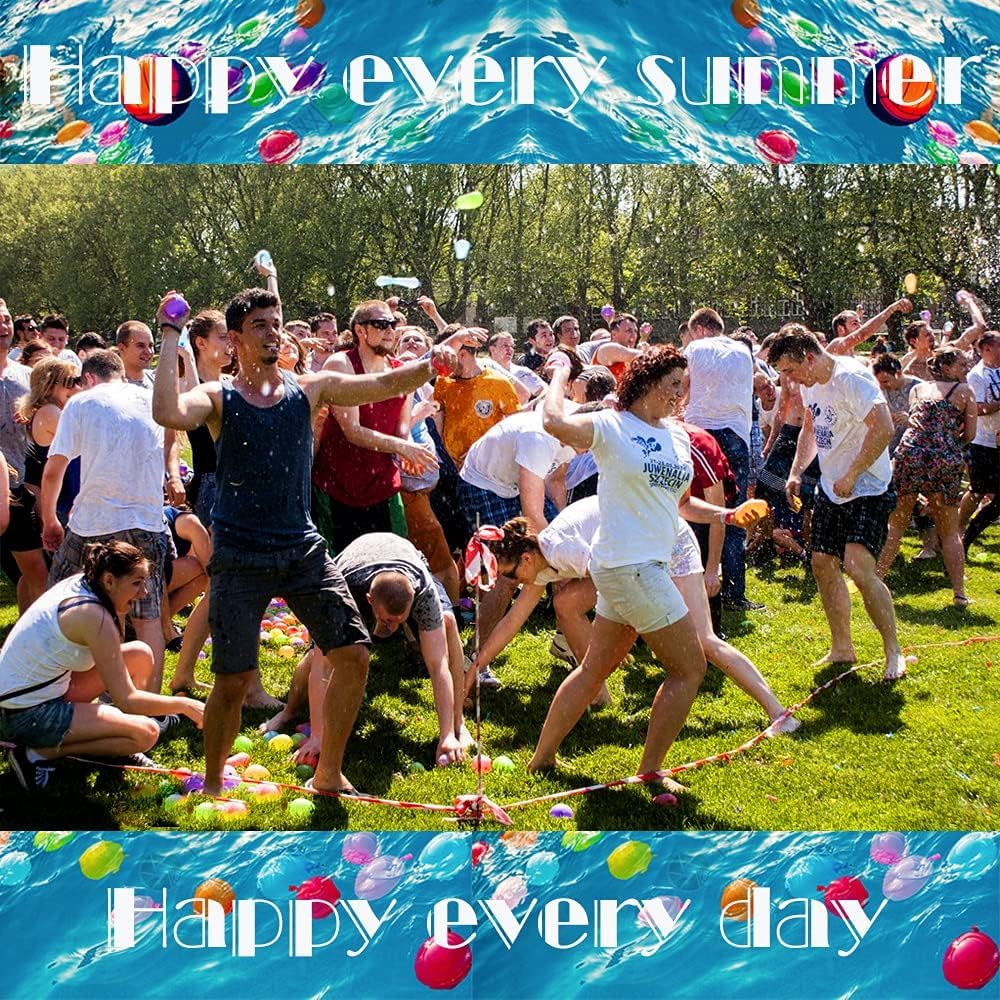 999 Quick Fill Water Balloons for Summer Fun - Fast Filling & Durable for Kids & Adults - Perfect for Backyard Parties, Pool Games & Outdoor Water Fights