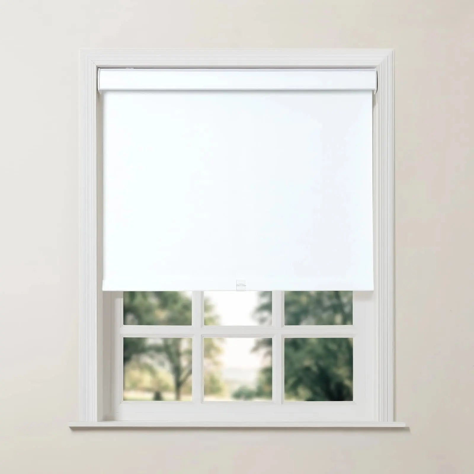 Blackout Cordless Roller Shades for Windows - Room Darkening Window Treatments for Bedroom, Nursery & Home Theater - Premium Fabric by Alvin Boutique