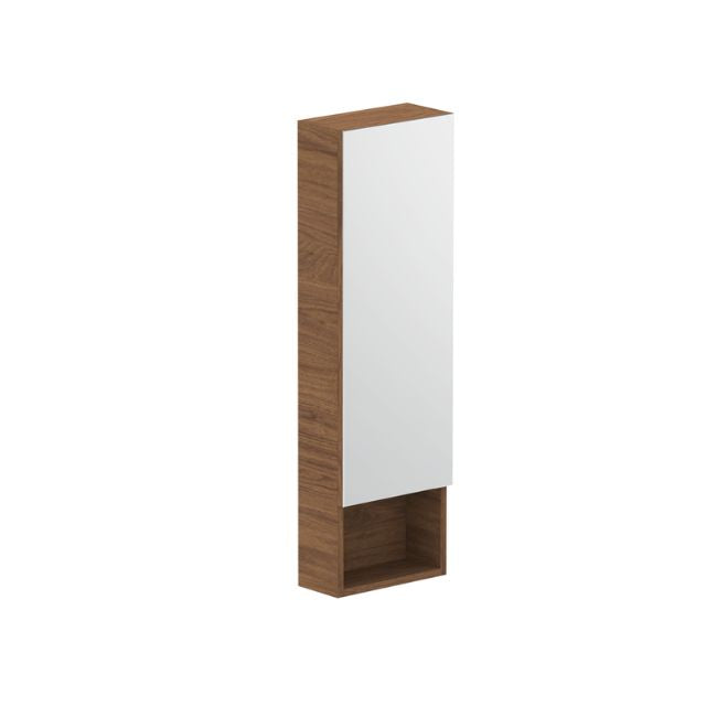 ADP Eli Shaving Cabinet - Wall Mounted Bathroom Storage with Mirror, Perfect for Razor & Toiletries Organization - Ideal for Small Bathrooms & Vanities