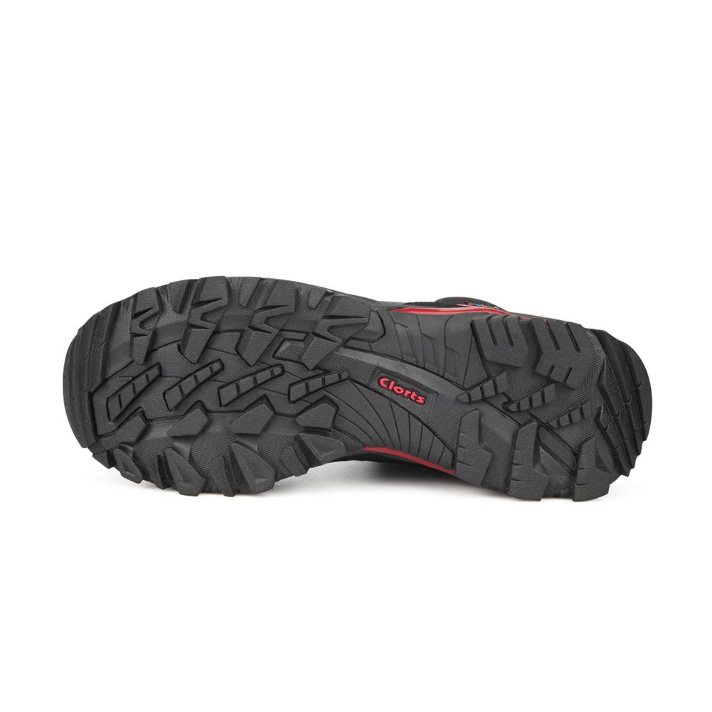 Clorts Premium Men's Waterproof Hiking Boots - Lightweight & Durable for Outdoor Backpacking, Trekking & Trail Hiking | Ideal for Mountain Climbing, Camping & Winter Adventures