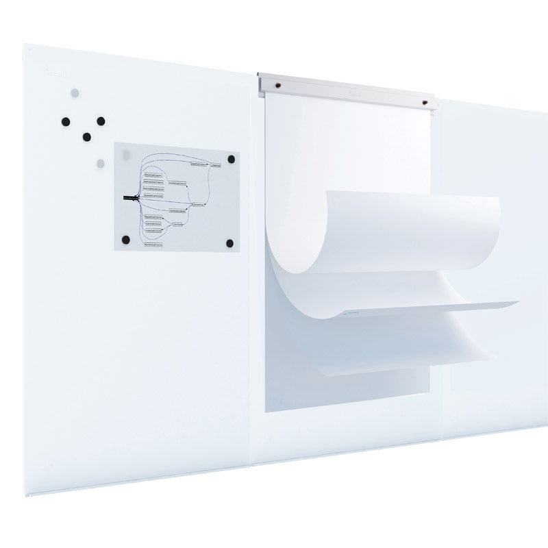 Flipchart Hanger & Whiteboard Pad Holder - Magnetic Dry Erase Board Accessories for Office, Classroom & Meeting Room Presentations