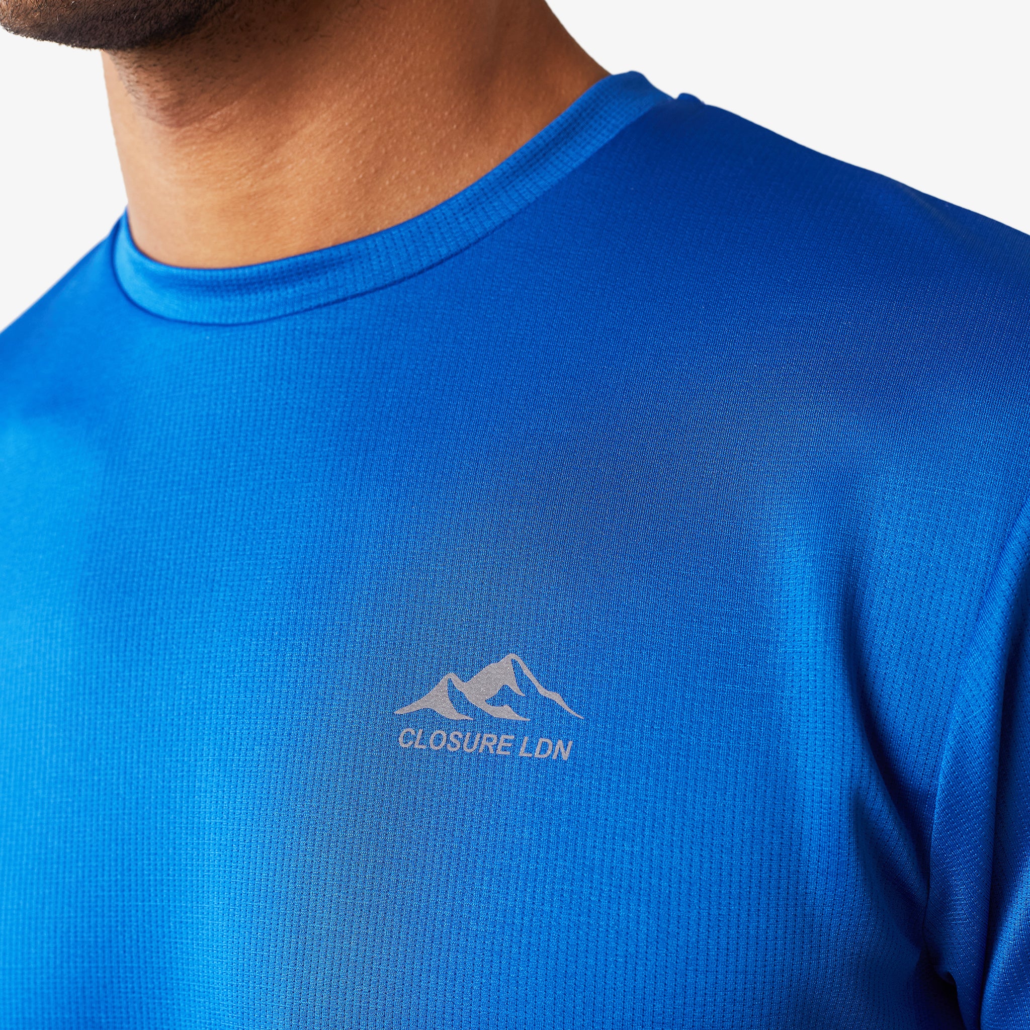 Premium Cut & Sew Cobalt Blue T-Shirt for Men - Soft Cotton Comfort Fit Tee - Perfect for Casual Wear, Gym & Everyday Outfits