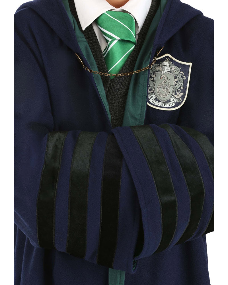 1920s Hogwarts Slytherin Kids Costume Robe - Official Harry Potter Outfit for Halloween, Cosplay & Themed Parties | Perfect for Book Week & Movie Nights