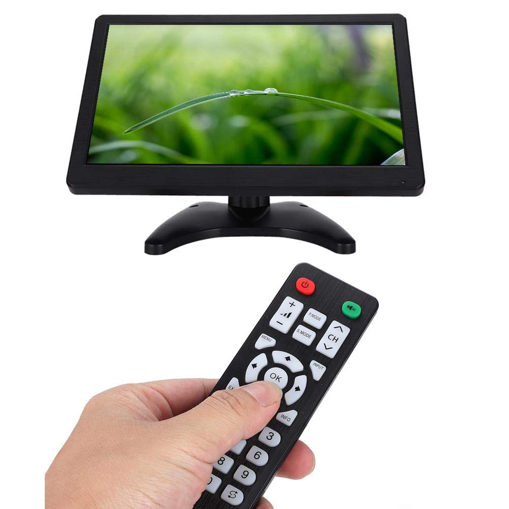 11.6 Inch Portable IPS LCD Monitor with 1366x768 Resolution - Slim 16:9 LED Display with HDMI/VGA/Audio Inputs for Laptop, PC, TV - Ideal for Home Office, Gaming & Entertainment (US)