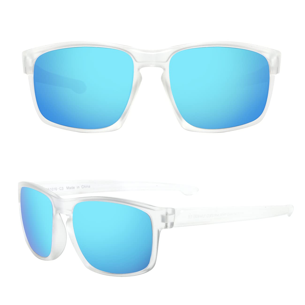 Floating UV400 Sports Sunglasses for Men & Women - Polarized Swim Sunglasses for Surfing, Fishing, Beach & Outdoor Activities | Waterproof Sunglasses for Swimming, Boating & Summer Sports