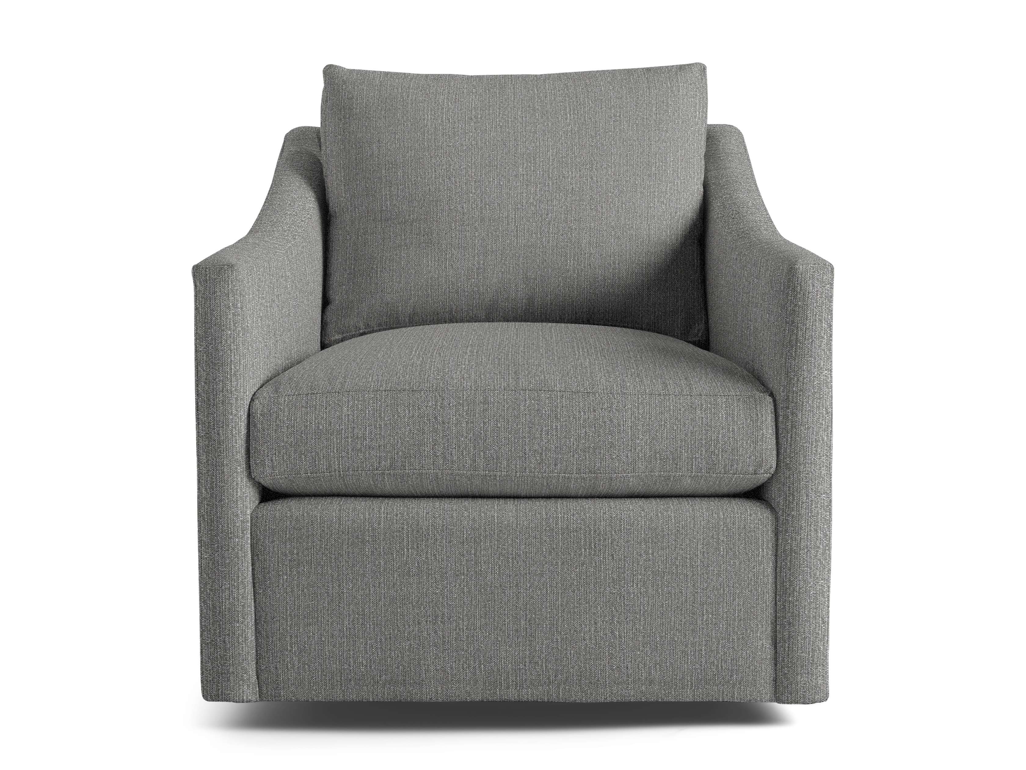 Branson Outdoor Swivel Chair - Patio, Garden, Poolside & Camping Comfortable Rotating Lounge Chair for Relaxing Outdoors