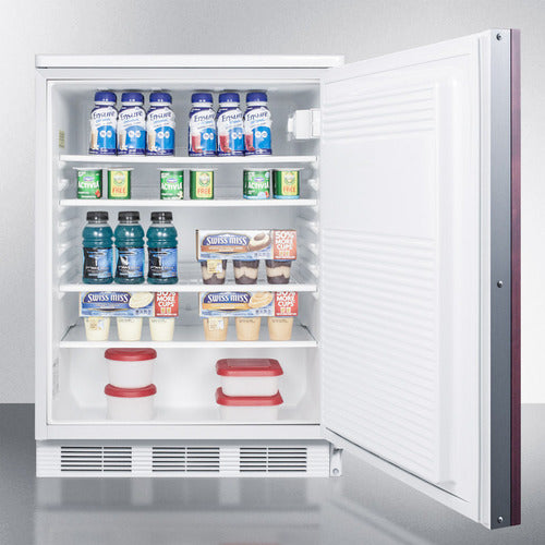 Accucold 24-Inch Wide Built-In All Refrigerator FF7LWBIIF - Perfect for Home, Office, or Commercial Kitchen Use