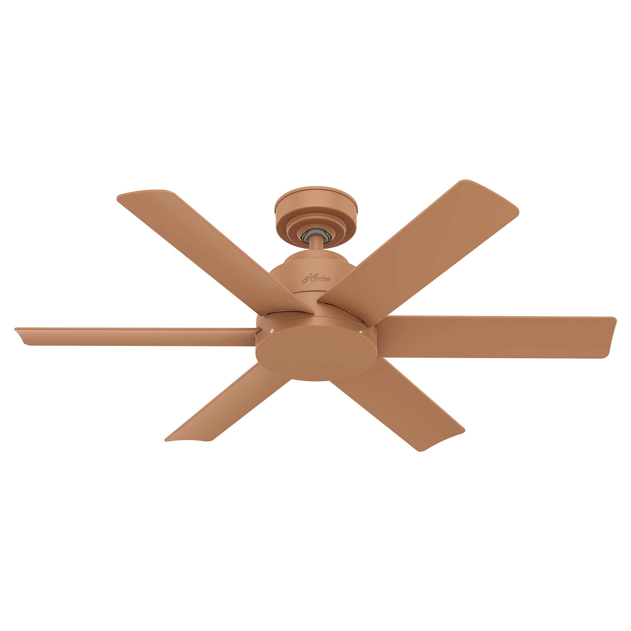 Hunter Fan 44 Inch Casual Terracotta Outdoor Ceiling Fan with 6 Blades - Weather Resistant for Patio, Deck, Porch & Backyard (Renewed)