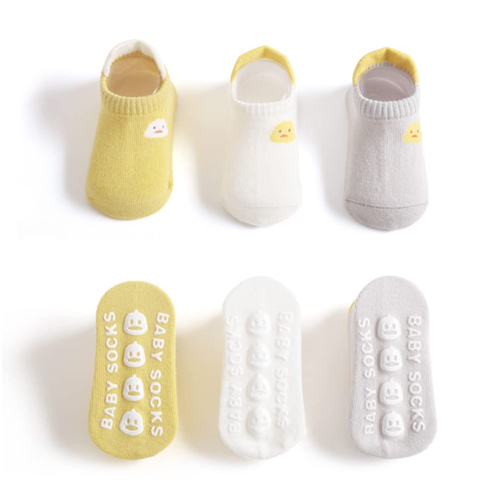 **Non-Slip Baby Socks with Grips – Toddler & Infant Anti-Skid Ankle Socks for Boys & Girls – Perfect for Playtime, Crawling & Indoor Safety**