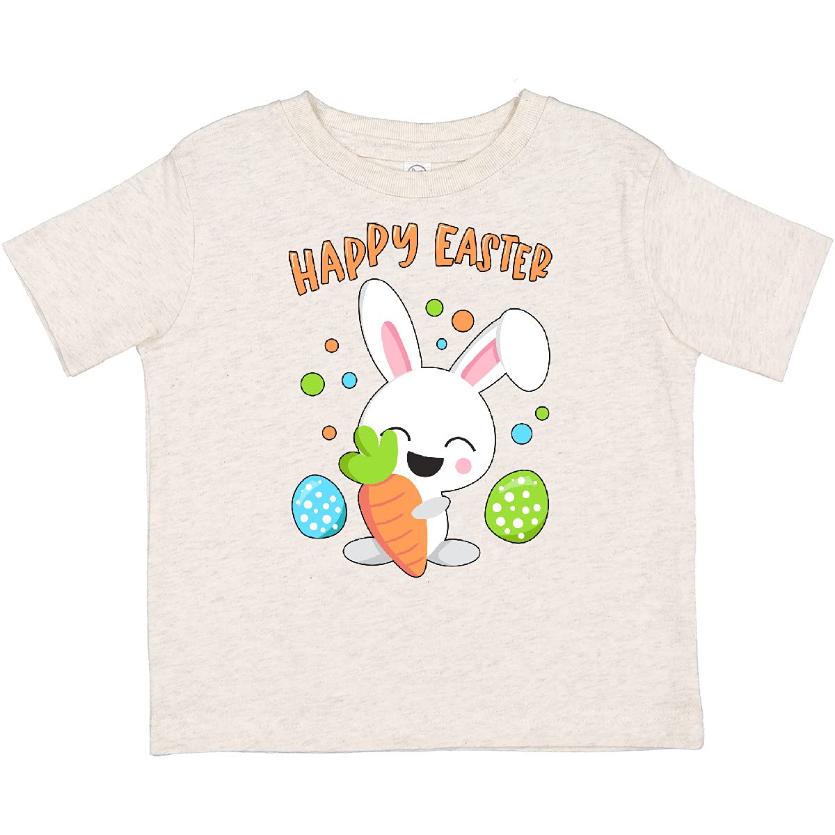Happy Easter Bunny Toddler T-Shirt for Kids Easter Party