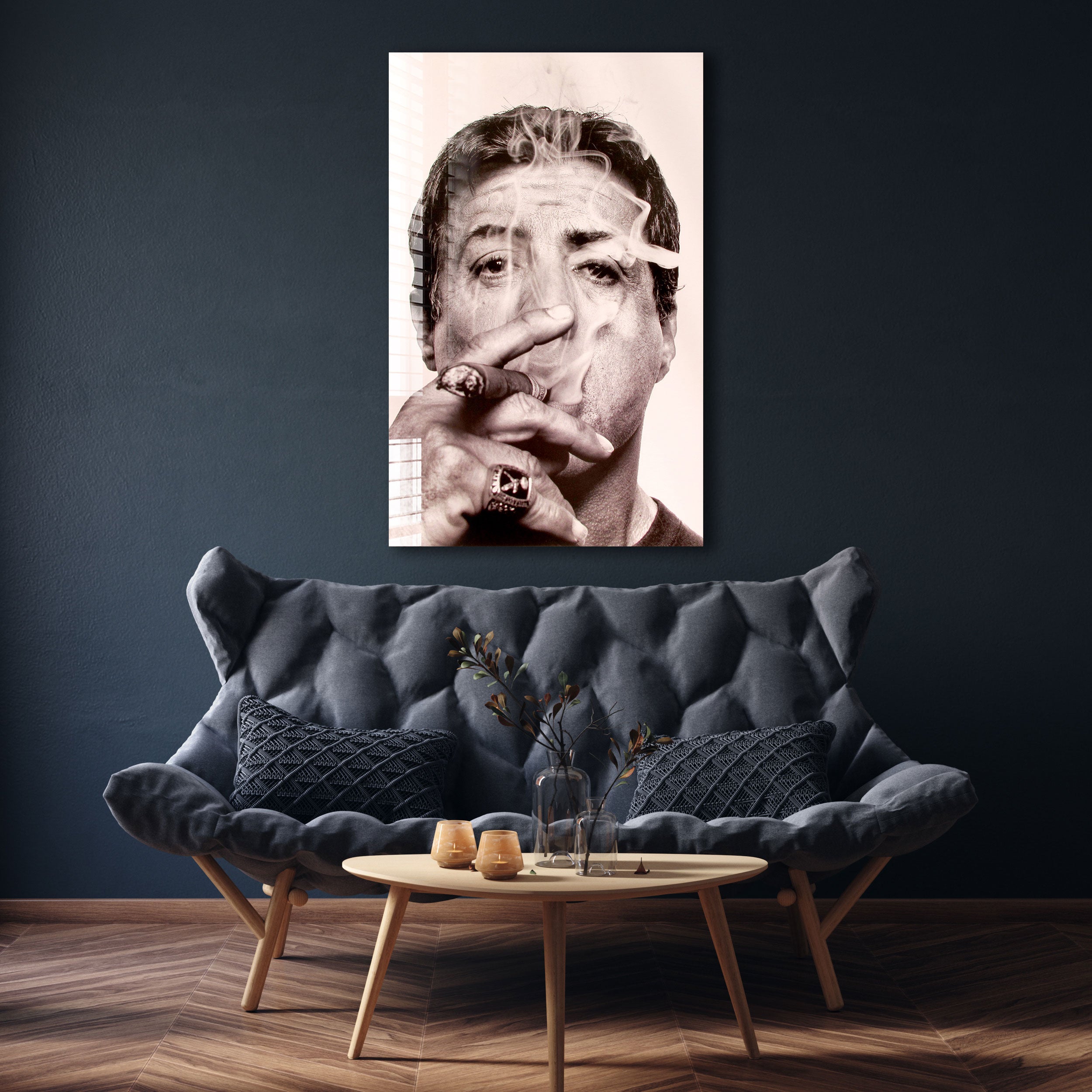 Sylvester Stallone Smoking Cigar - Premium Handmade Cigars for Men - Perfect for Celebrations, Gifts & Relaxation