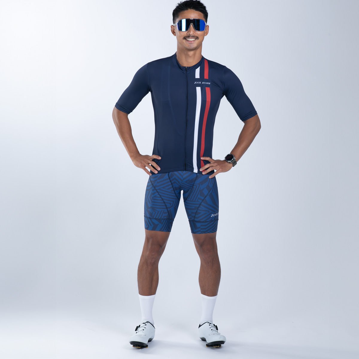 Men's Allez Cycling Bib Shorts - High Performance Bike Shorts for Road & Mountain Biking - Comfortable Padded Cycling Gear for Training & Racing