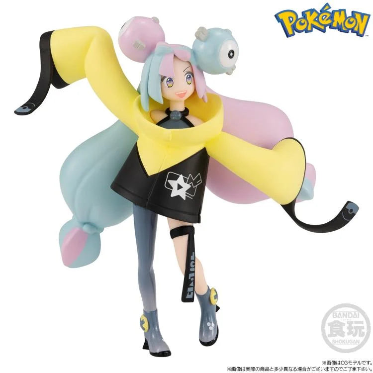 Bandai Pokemon Scale World Paldea Region Iono and Bellibolt 2-Pack Trading Figure Set - Collectible Anime Figures for Display, Gifts, and Pokemon Battles